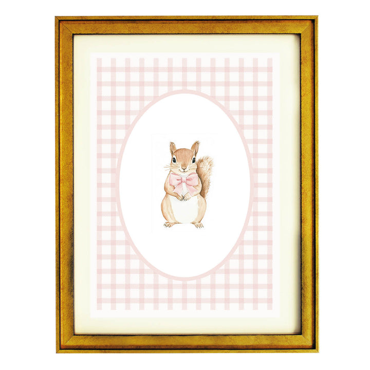 Hazel the Squirrel Art Print