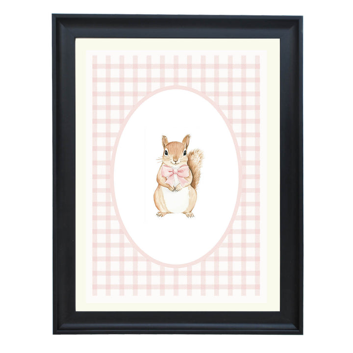 Hazel the Squirrel Art Print