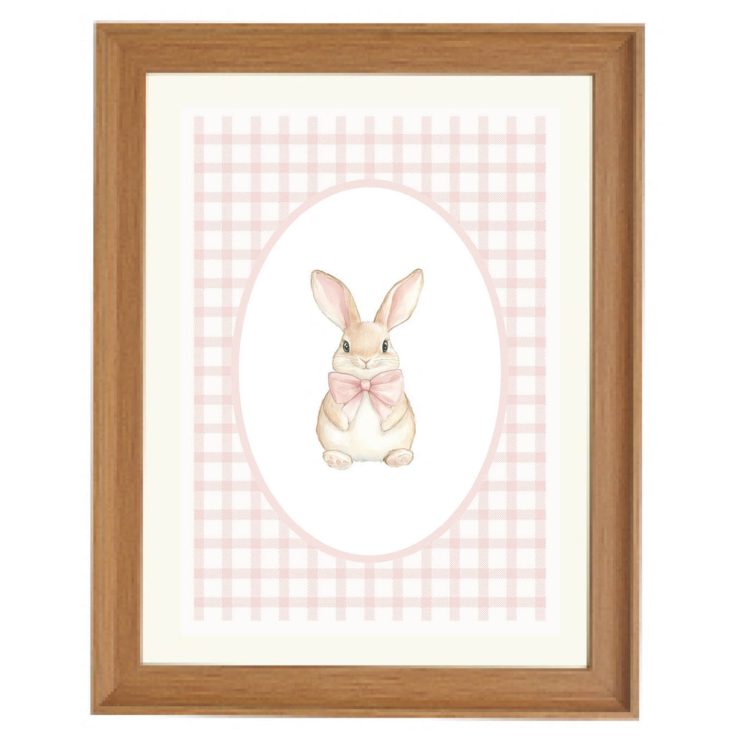 Bonnie the Bunny Art Print