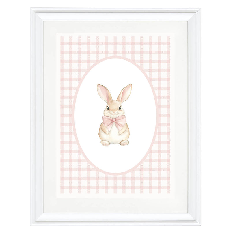 Bonnie the Bunny Art Print