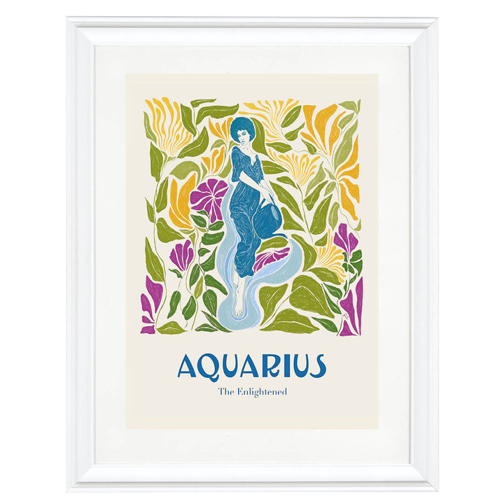 Aquarius: The Enlightened Art Print