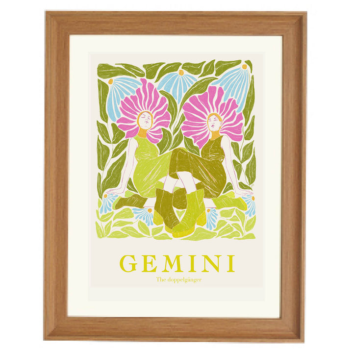 Gemini: The Doppelgänger Art Print