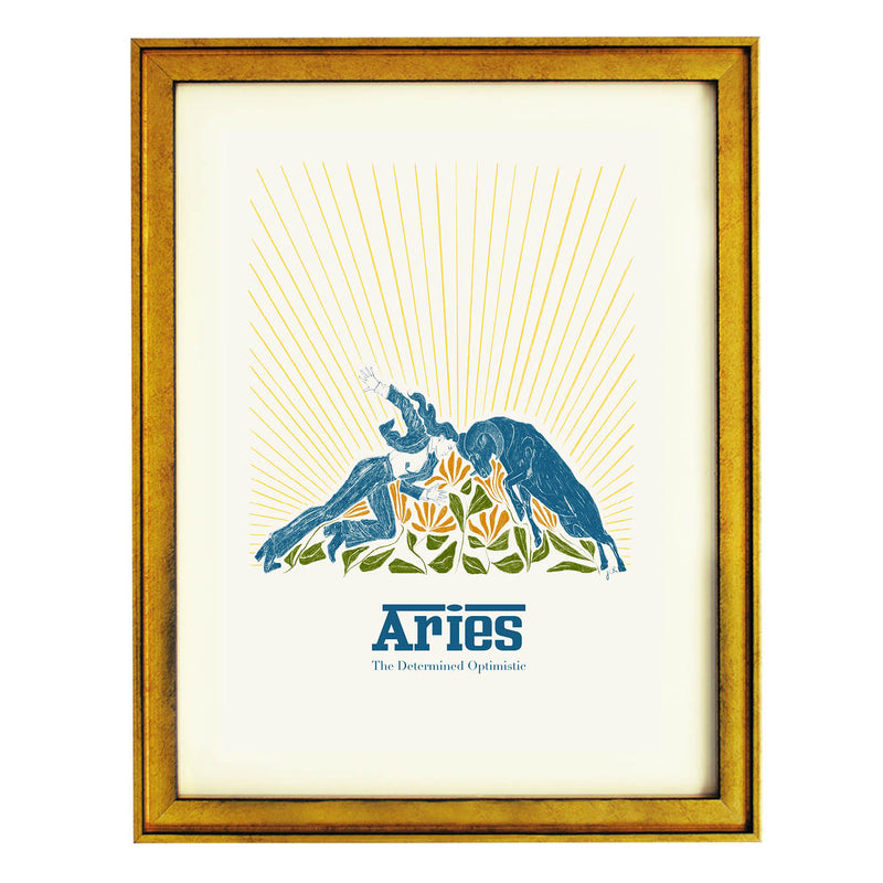 Aries: The Determined Optimistic Art Print