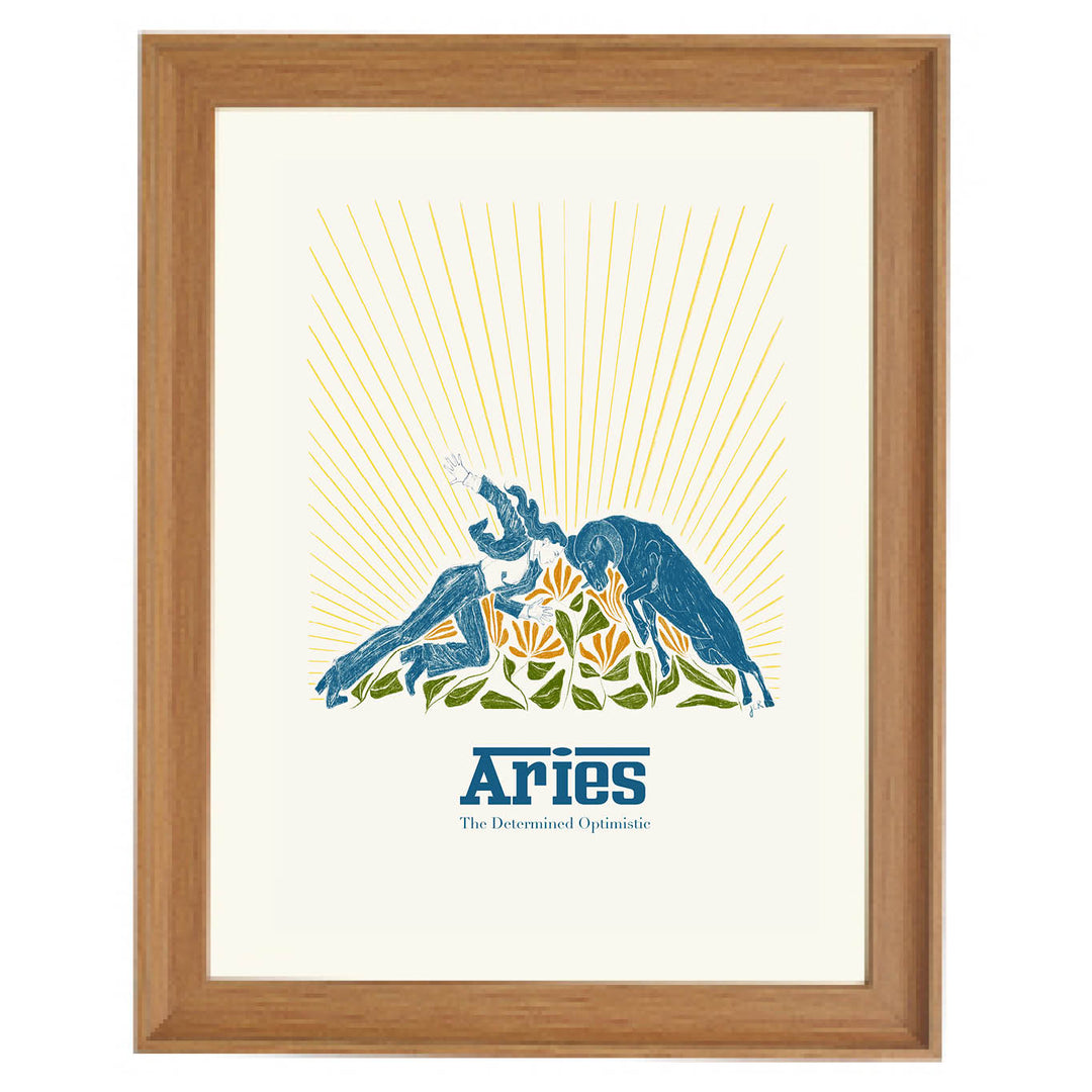 Aries: The Determined Optimistic Art Print