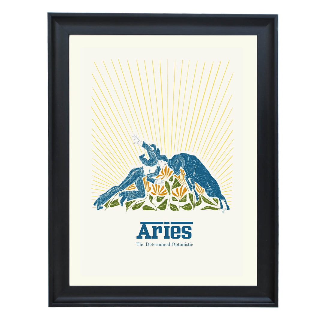 Aries: The Determined Optimistic Art Print