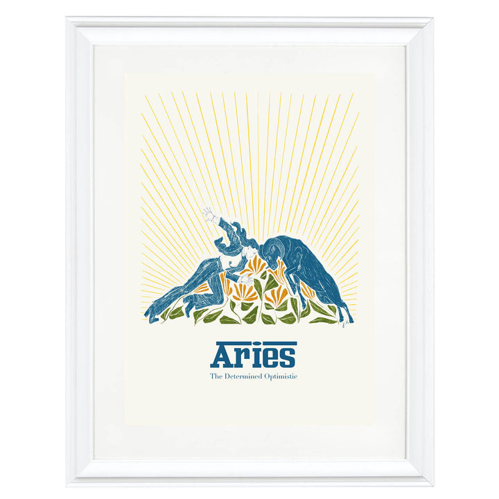 Aries: The Determined Optimistic Art Print