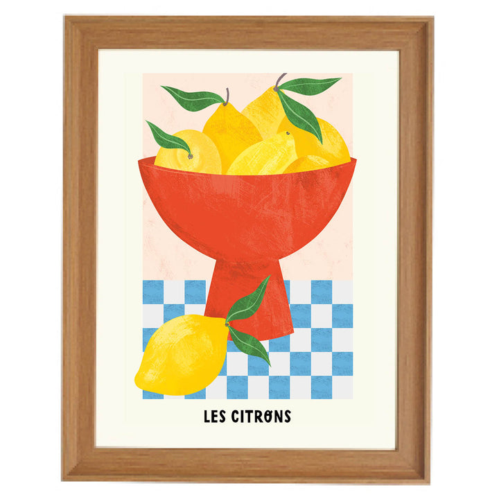 Les Citrons Art Print