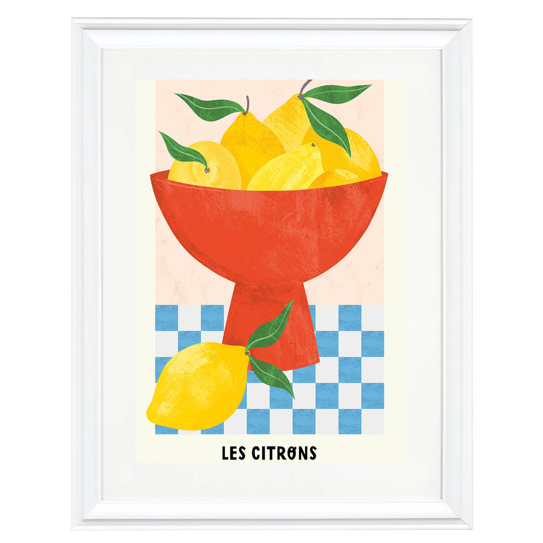 Les Citrons Art Print