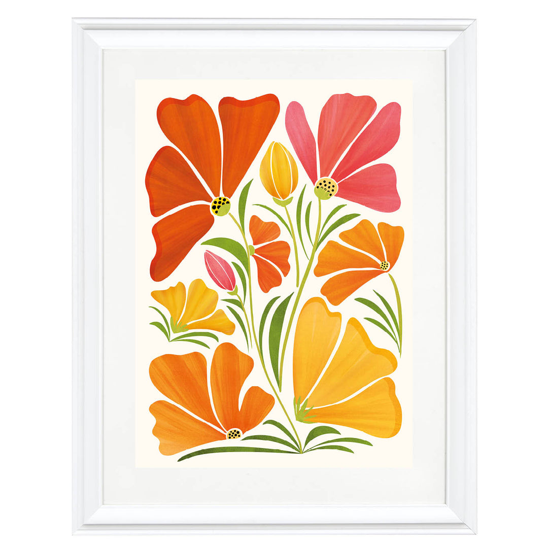 Spring Wildflowers Art Print