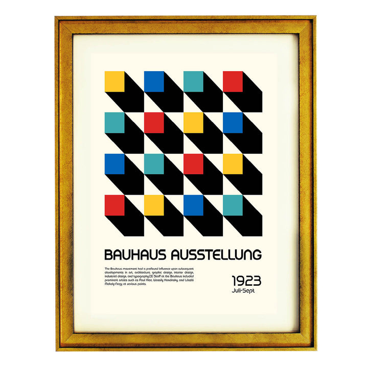 Bauhaus Ausstellung Art Print