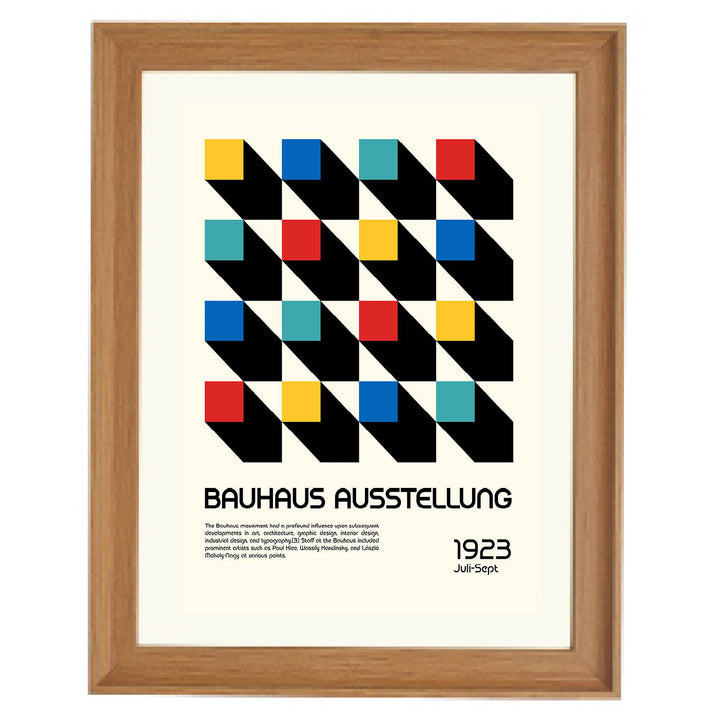 Bauhaus Ausstellung Art Print