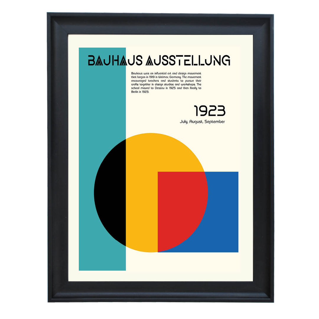 Bauhaus Ausstellung 1923 Art Print