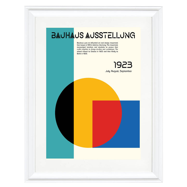 Bauhaus Ausstellung 1923 Art Print