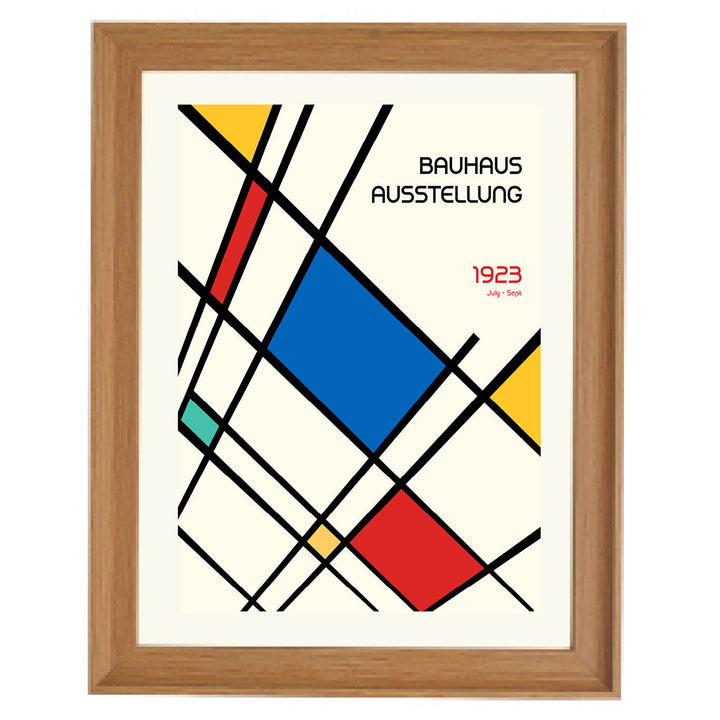 1923 Retro Bauhaus Art Print