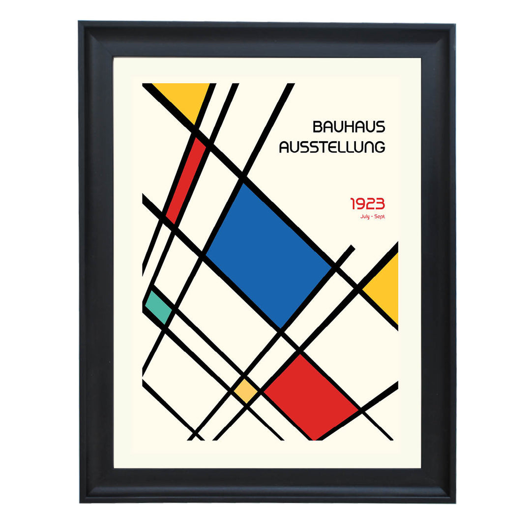 1923 Retro Bauhaus Art Print