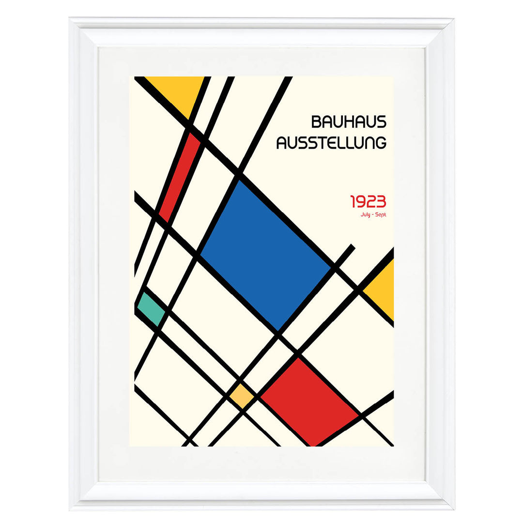 1923 Retro Bauhaus Art Print