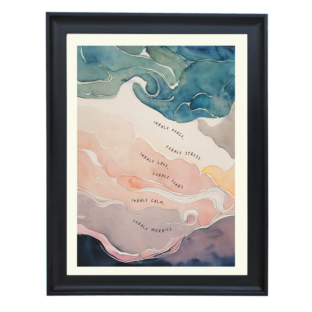 Inhalesequence Art Print