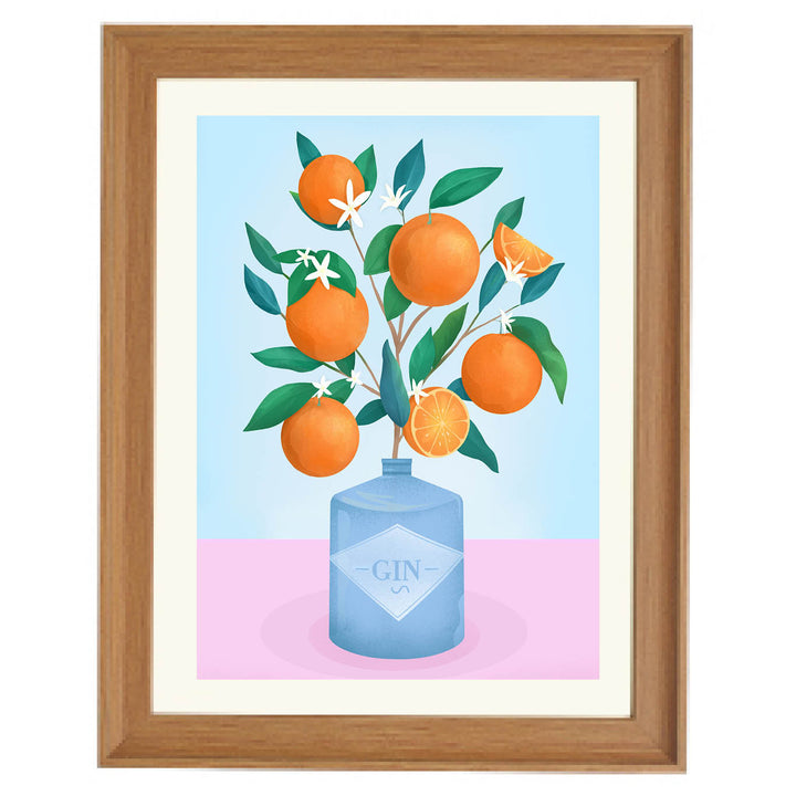 Gin O'Clock Art Print