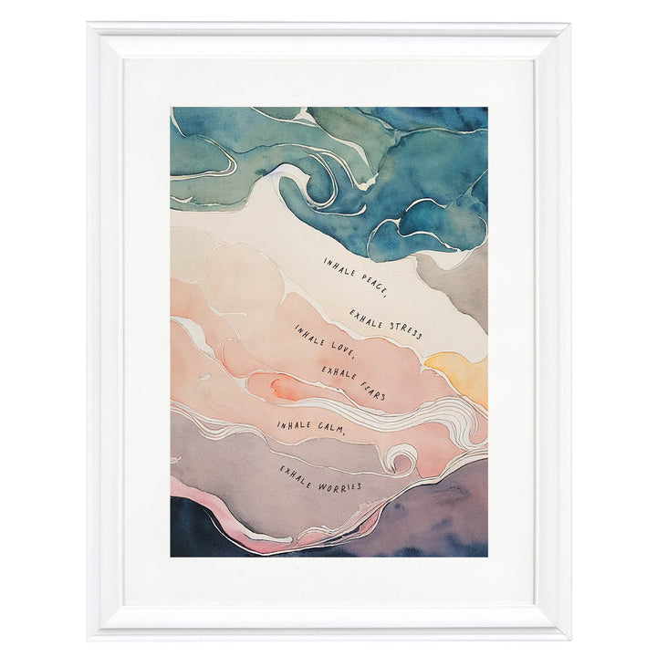 Inhalesequence Art Print