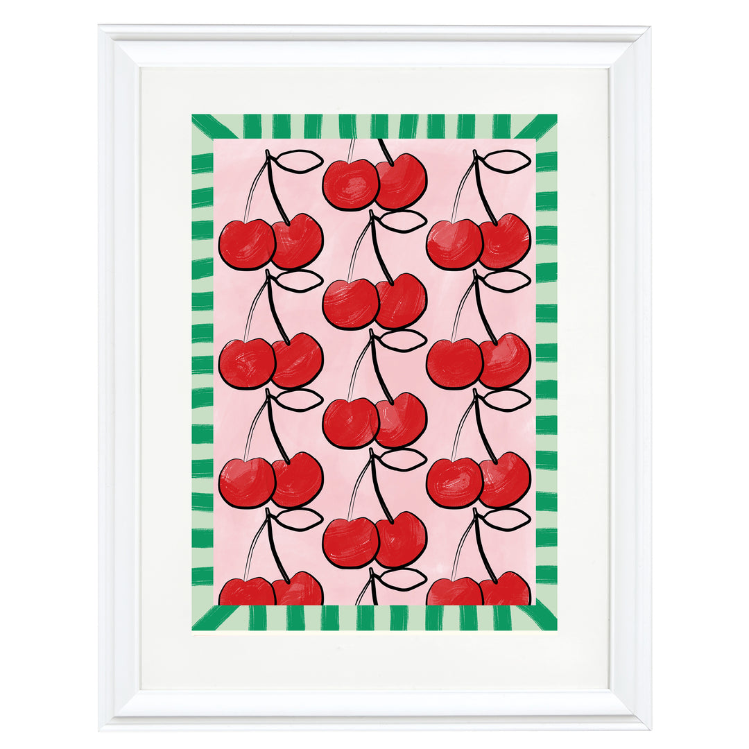 Cherries Art Print