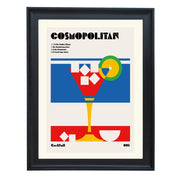 Cosmopolitan Bauhaus Cocktail Art Print