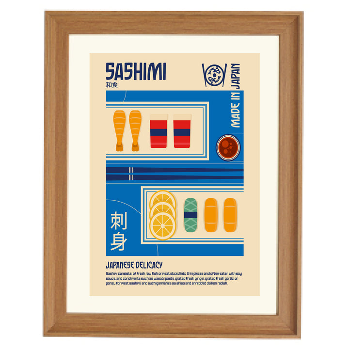 shimi Japanese Food Art Print