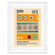 Sushi Japanese Food Art Print
