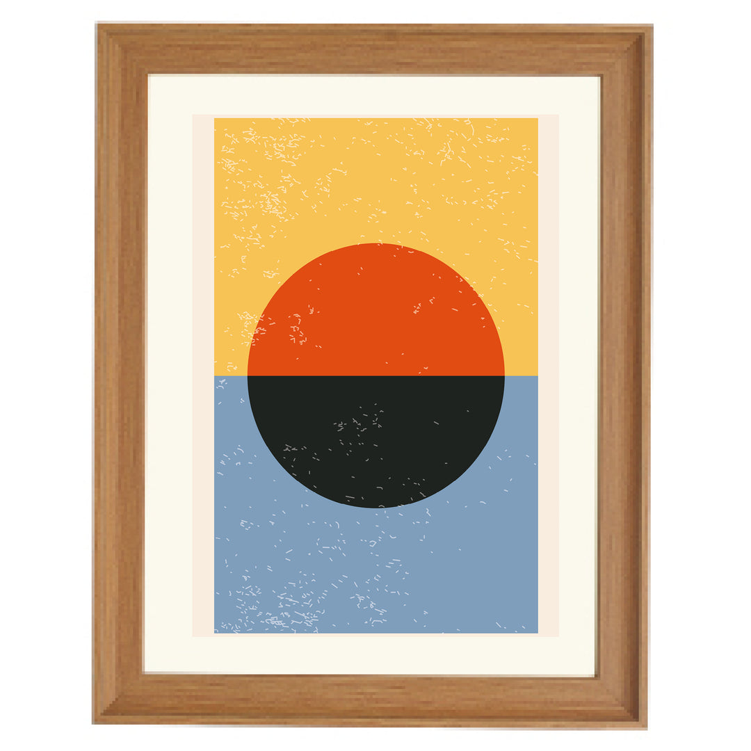 Sunrise and Sunset Art Print