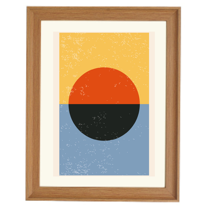 Sunrise and Sunset Art Print