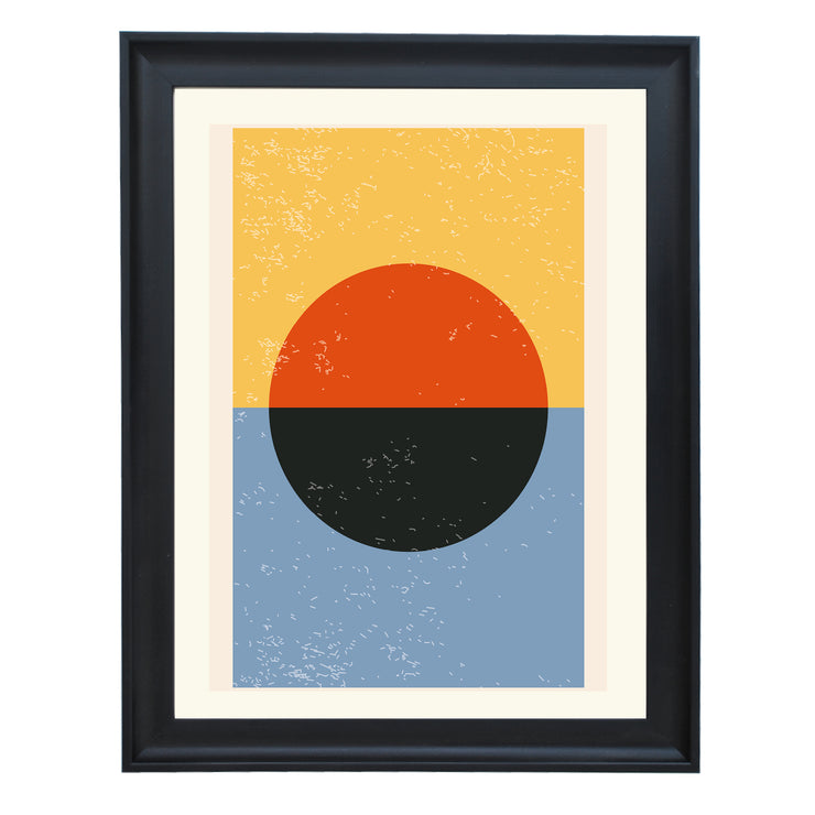 Sunrise and Sunset Art Print