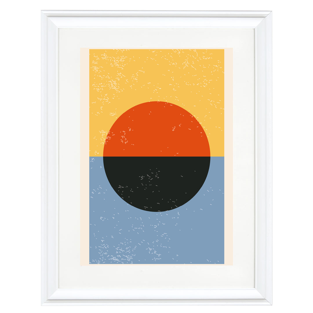 Sunrise and Sunset Art Print