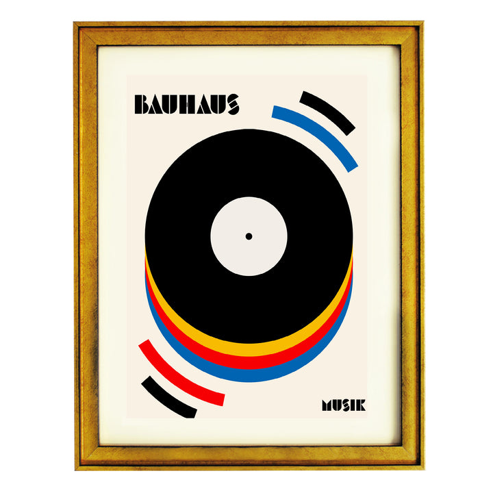 The Bauhaus Record Art Print