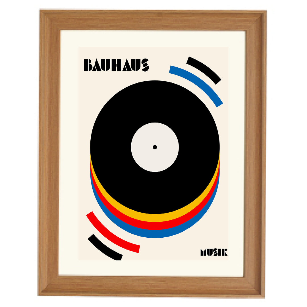 The Bauhaus Record Art Print