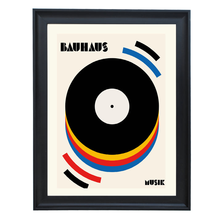 The Bauhaus Record Art Print