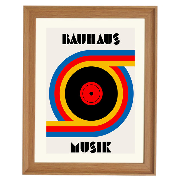 The Bauhaus Music Art Print – Ikka Dukka Studio Private Limited.