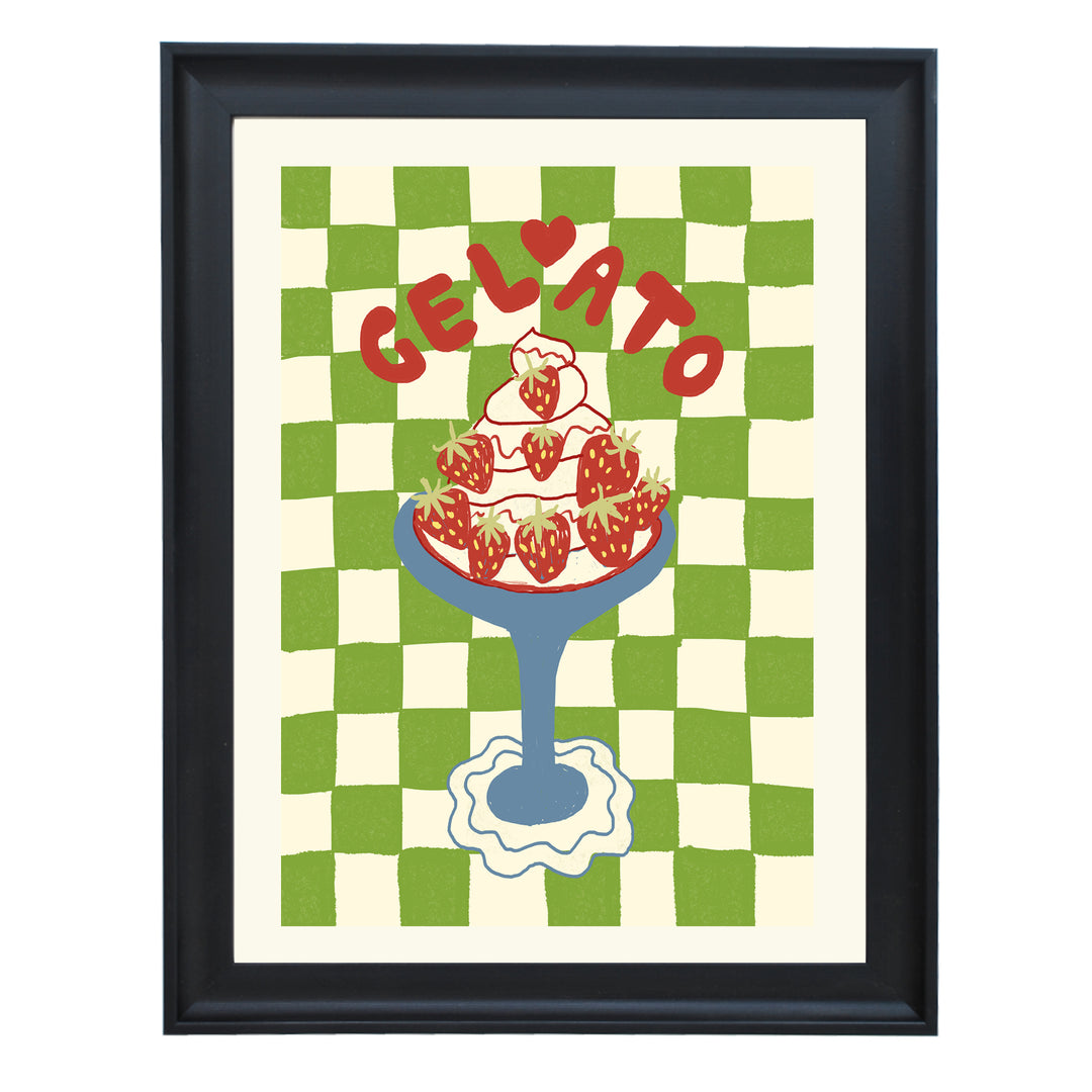 Gelato Art Print