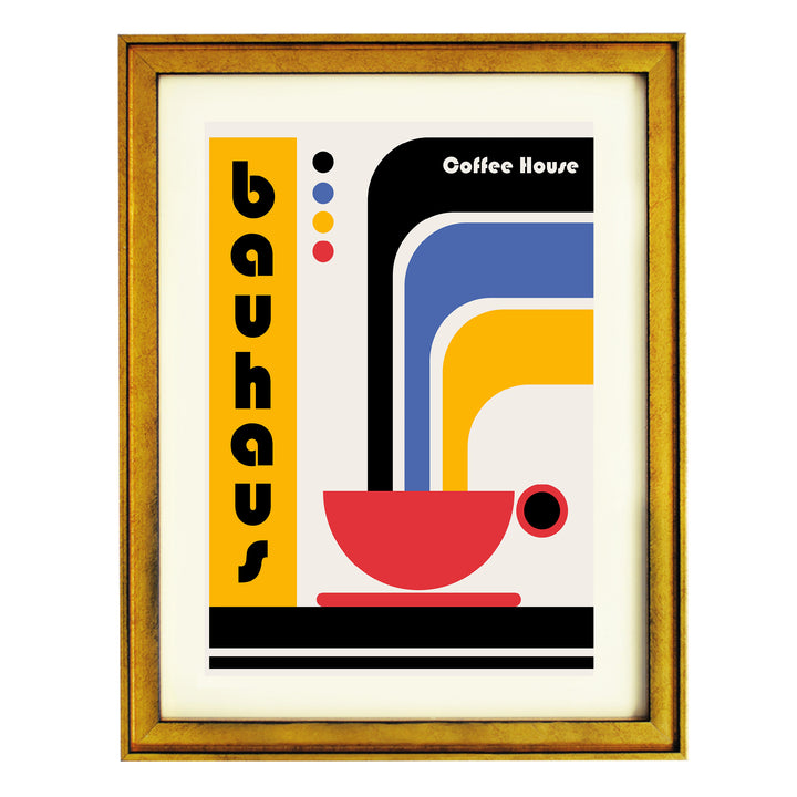 The Bauhaus Coffee House Art Print