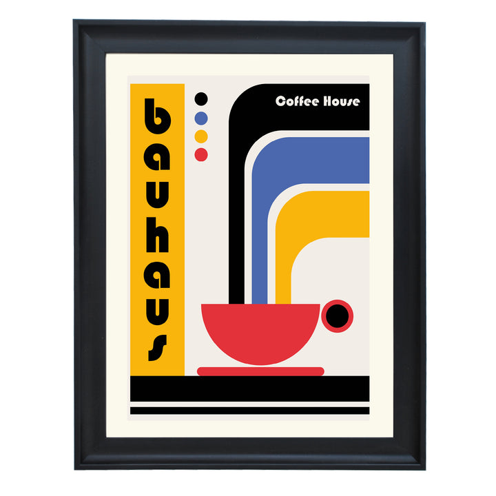 The Bauhaus Coffee House Art Print