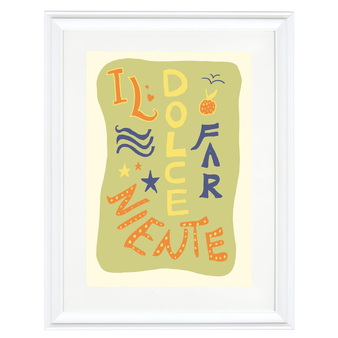 La Dolce Far Niente Art Print