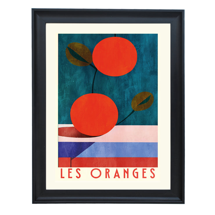Les Oranges Art Print