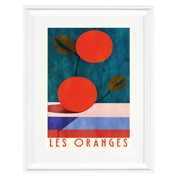 Les Oranges Art Print