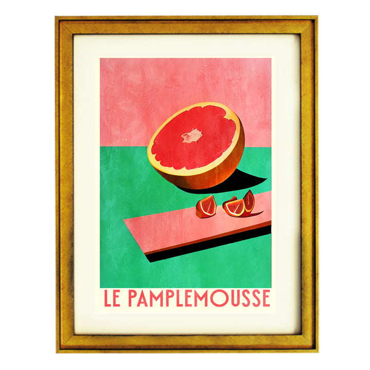 Le Pamplemousse Art Print