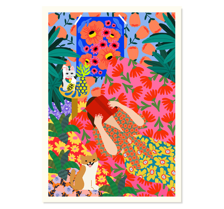 Lady of Leisure Art Print