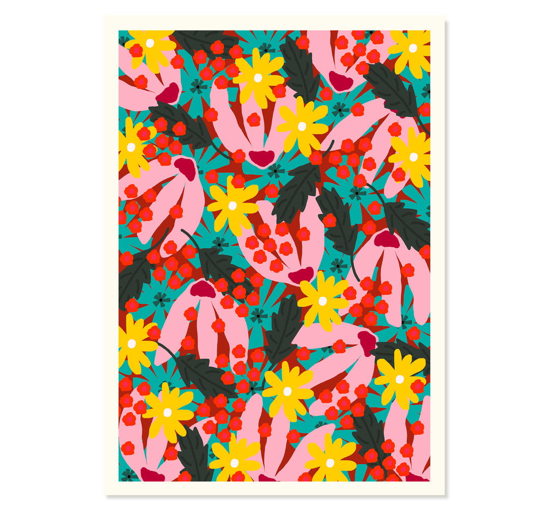 Floral Paradise Art Print