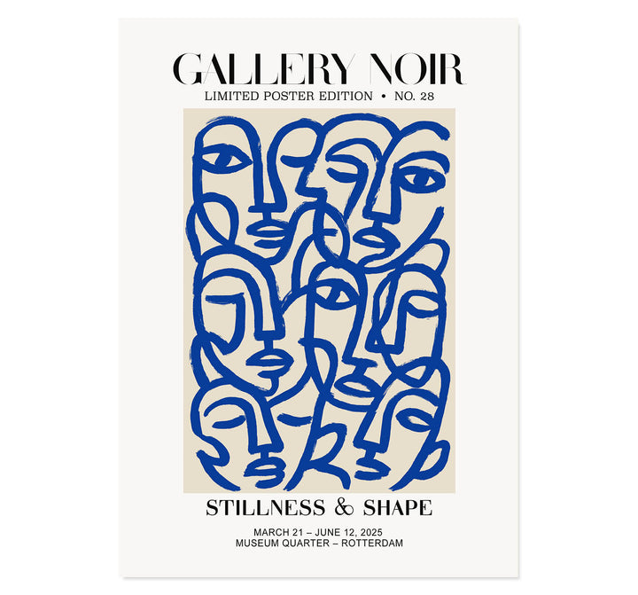 eclectic interiors, contemporary art lovers, or statement walls.