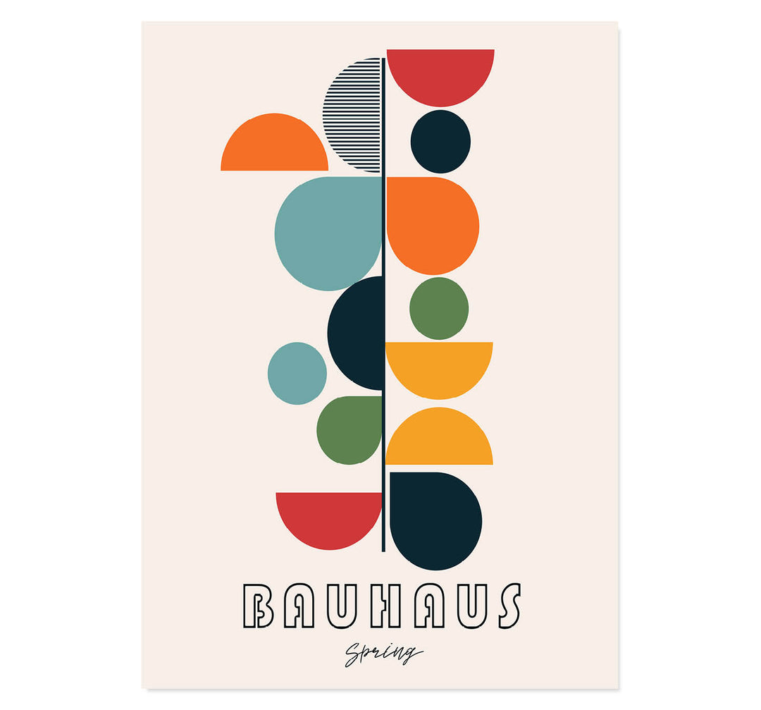 Bauhaus Spring Art Print