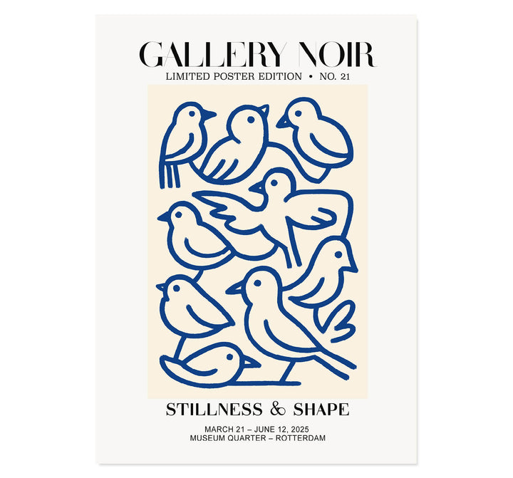Stillness & Shape: Flight of Form Art Print