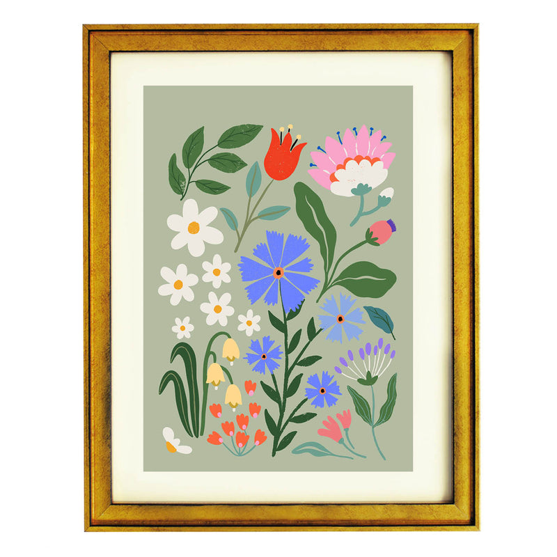 Garden Bloom Botanical Art Print