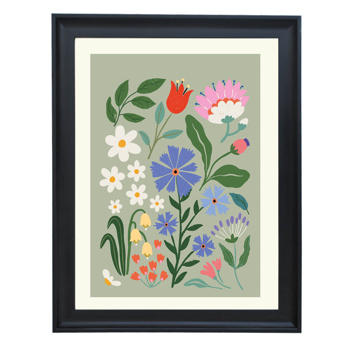 Garden Bloom Botanical Art Print