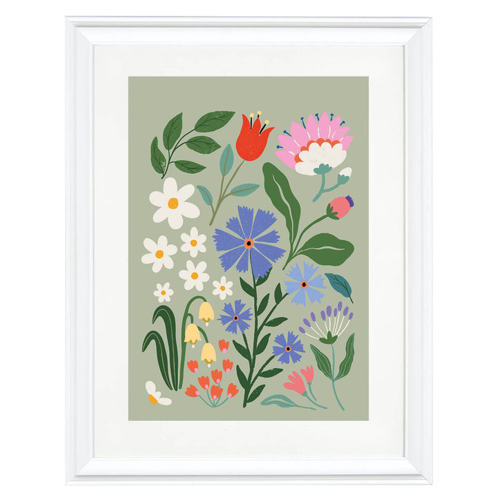 Garden Bloom Botanical Art Print